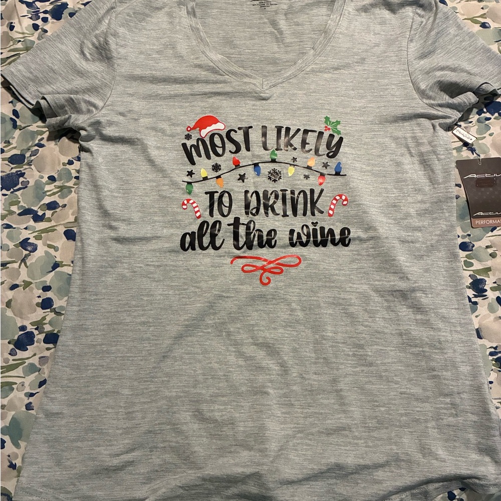 Gray Graphic Short Sleeve Tee